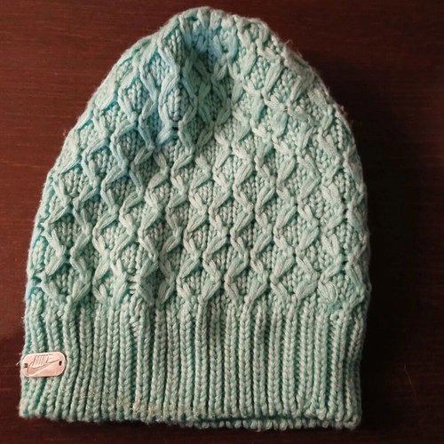 Nike knitted hat new turquoise