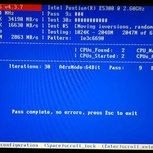 Used computer with Pentium E5300, 6GB RAM, Foxconn P43A motherboard