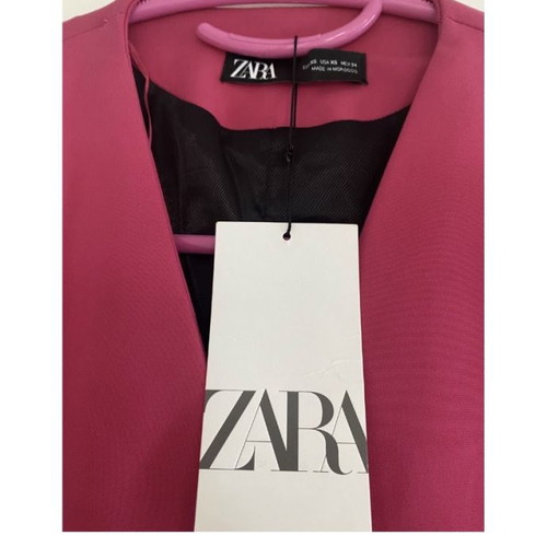 Zara dress jacket new, pink, size XS