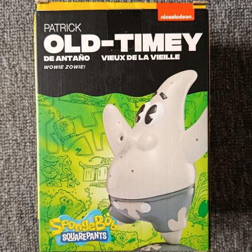 Patrick Old-Timey SpongeBob SquarePants Collectible Vinyl Figure like new