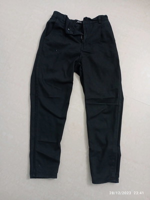 Jeans boyfriend women's pants black size M like new