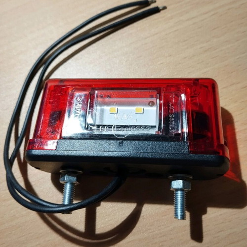 Led number plate lights like new, W53 12v-24v