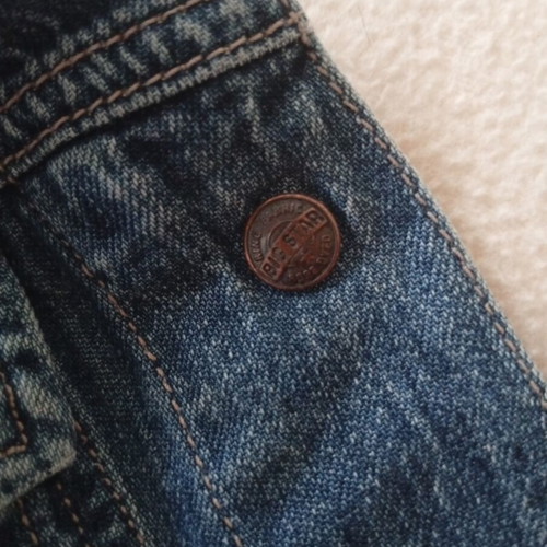Big Star Denim Button-Up Dress Small Used, Blue