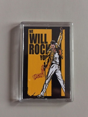 Freddie Mercury large magnet new No1