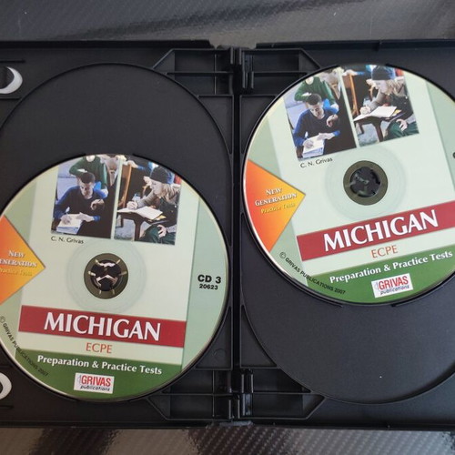 Michigan ECPE CD set like new, 5 discs, exam listening material