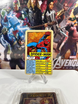 Marvel Spider Man Official Top Trump Card in Mint Condition