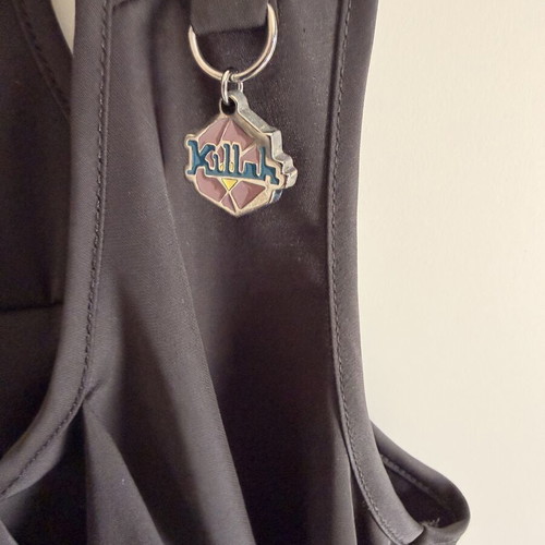 Killah women's dress satin look size small like new black
