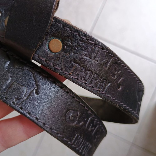 Camel Active Unisex Trophy Belt black used without buckle