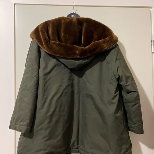 Benetton vintage warm jacket like new, green