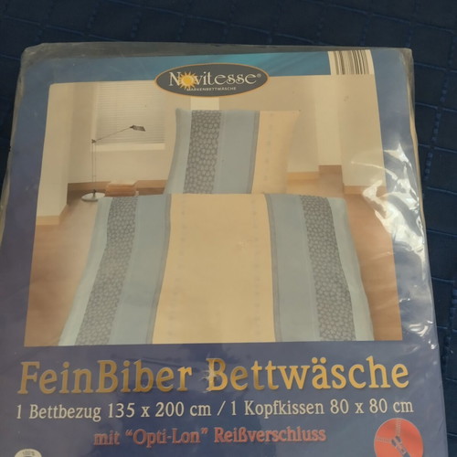 Bedding set with duvet cover 135x200 cm and pillowcase 80x80 cm, cotton