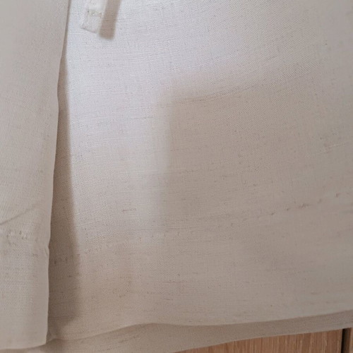 H&M linen blend shorts with string size S like new, beige