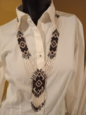 Boho Ethnic Style Vintage Handmade Long Collier new, multicolor