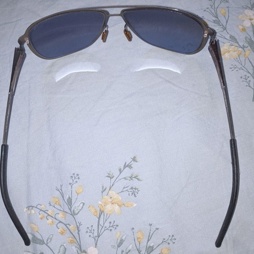 LAK Aviator sunglasses for men, metal frame, blue-grey lenses