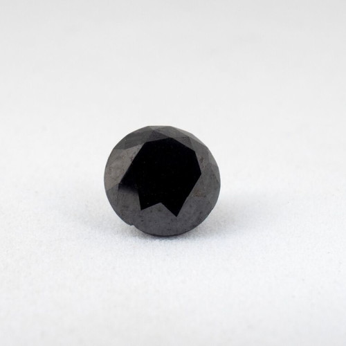 Natural black diamond 1.17ct loose stone used