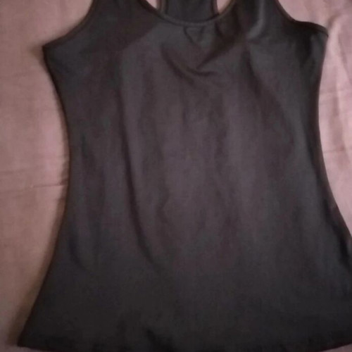 Shein women's athletic top size M black new