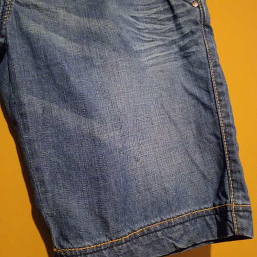 BLY 03 men's bermudas new, size L, 100% cotton, blue