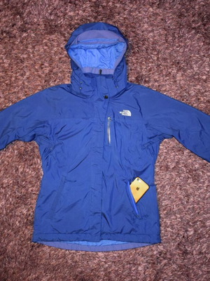 The North Face Women Gore Tex Primaloft Jacket used, size S, blue