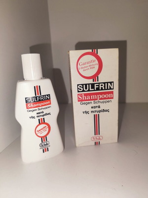 Sulfrin shampoo new, rare