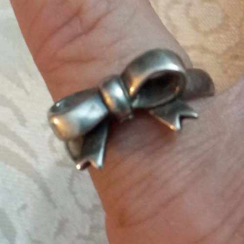 Silver ring 925 Folli Follie used, size 53