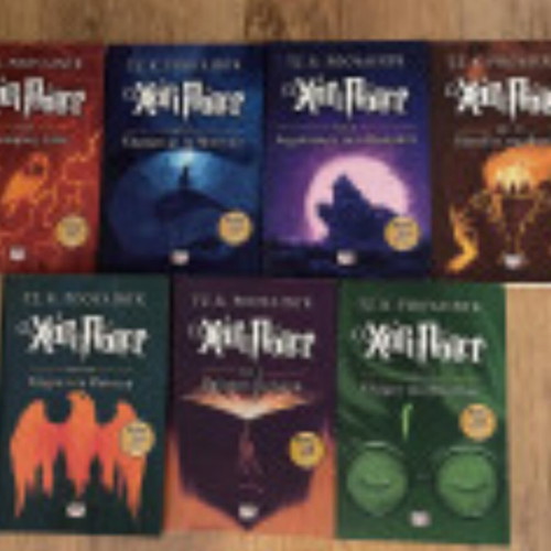 Harry Potter anniversary edition set, like new, 7 books