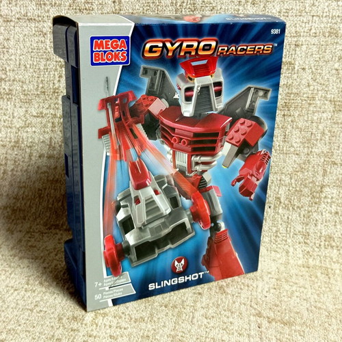 Mega Bloks Gyro Racers Slingshot sealed vintage set