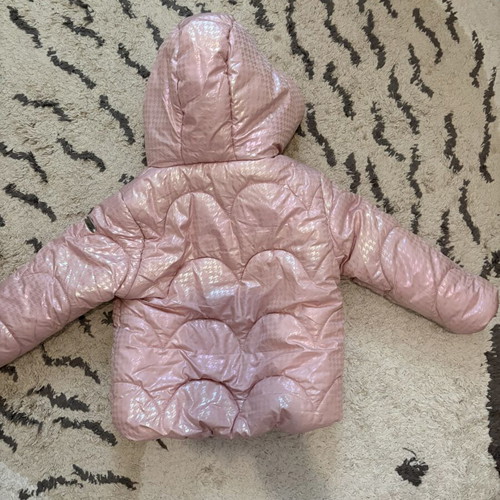 Energiers toddler pink casual jacket with hood, 2 years