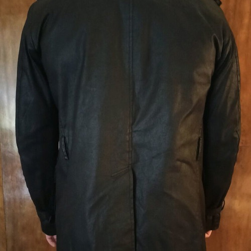 Zara Man trench coat black, size L, like new