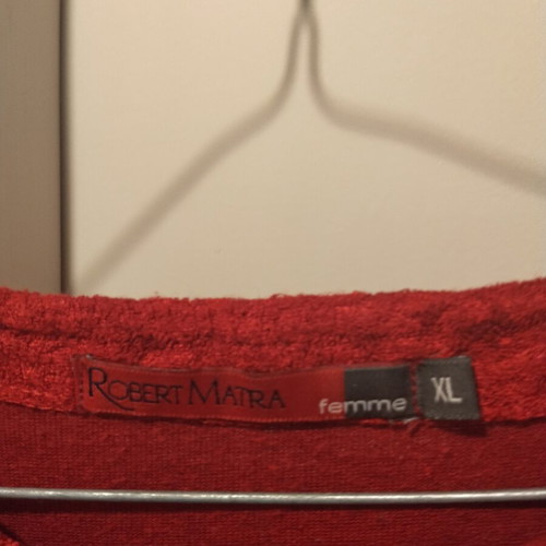 Velour Winter Nightdress new, red, size XL
