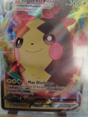 Morpeko VMax Pokémon card used