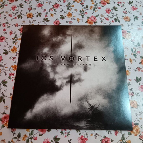 Ics Vortex Storm Seeker vinyl LP, Century Media, blue translucent