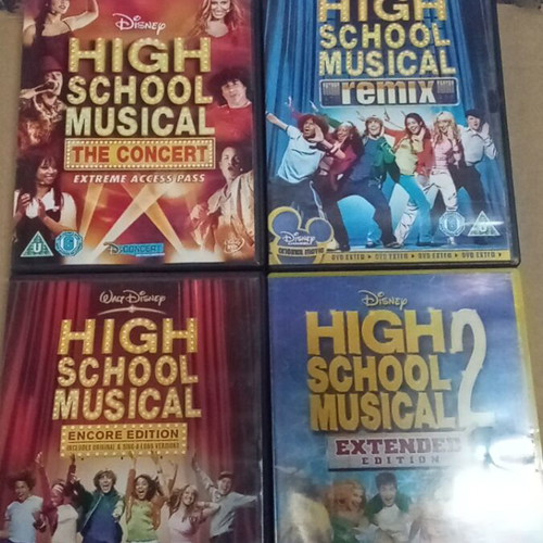 High School Musical DVD set with English subtitles