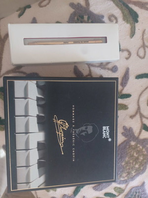 Cartier pen and Montblanc fountain pen set like new