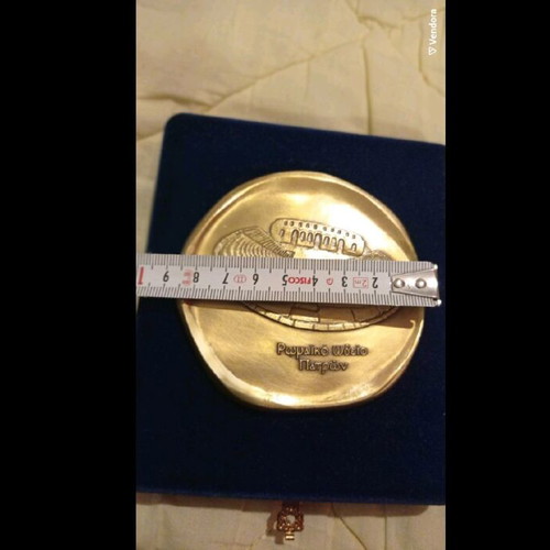 Mediterranean Beach Patras 2009 Medal new with velvet case