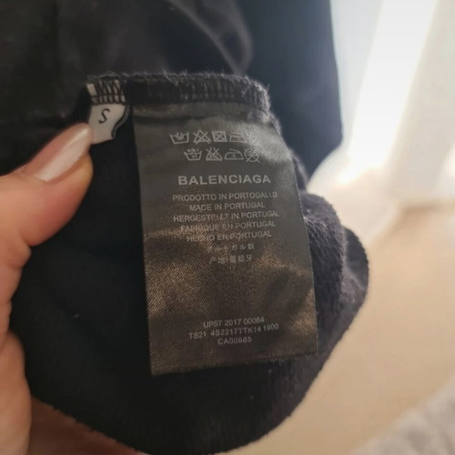 Balenciaga sweatshirt black like new, size M