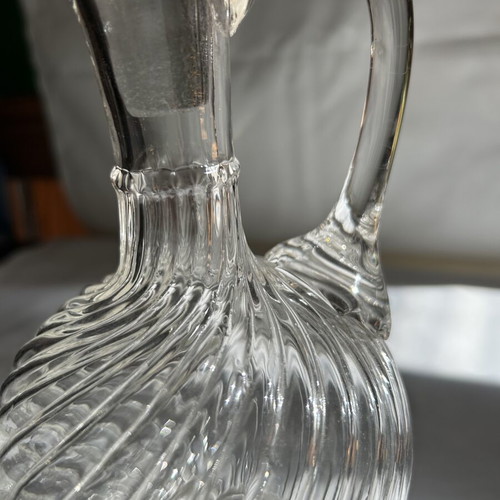 Small glass carafe, 20 cm