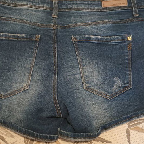 Sfera shorts used, pack of 3, medium, blue and green denim