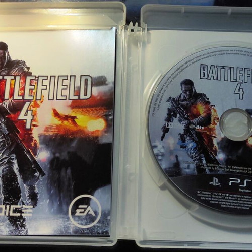 Battlefield 4 PS3 DVD game used with complete content