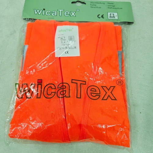 Work Vest Fluorescent Orange New