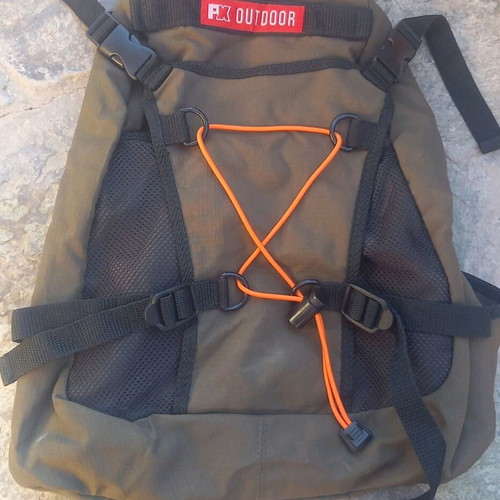 Hiking backpack khaki like new