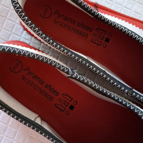 Tsarouhia Pyramis shoes size 40-41 like new for parade