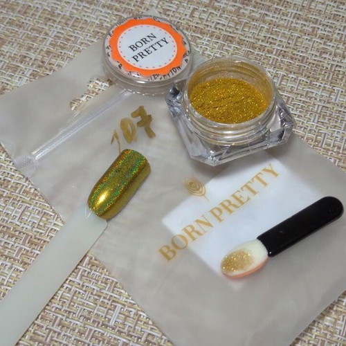 Born Pretty No 107 Magic Powder Mirror Effect Nail Powder for Manicure