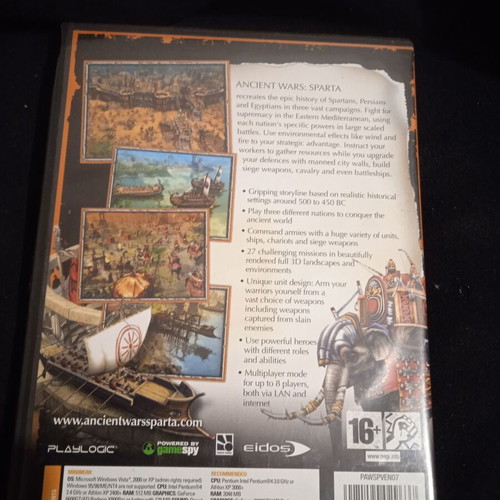 Ancient Wars Sparta PC used