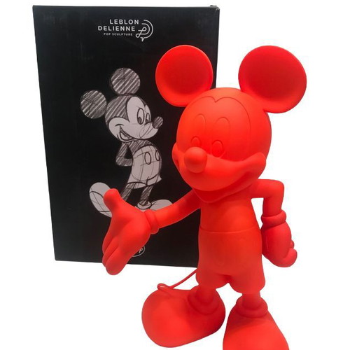 Leblon Delienne Mickey Welcome collectible figure Neon Orange new