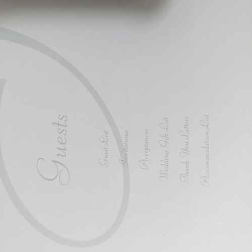 Wedding Planner Book new, detailed American style