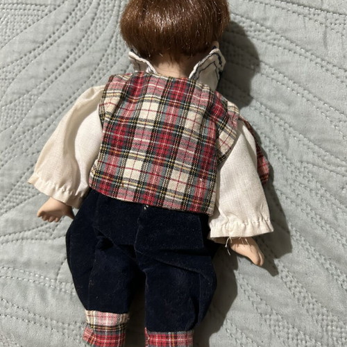 Set of 3 vintage porcelain dolls