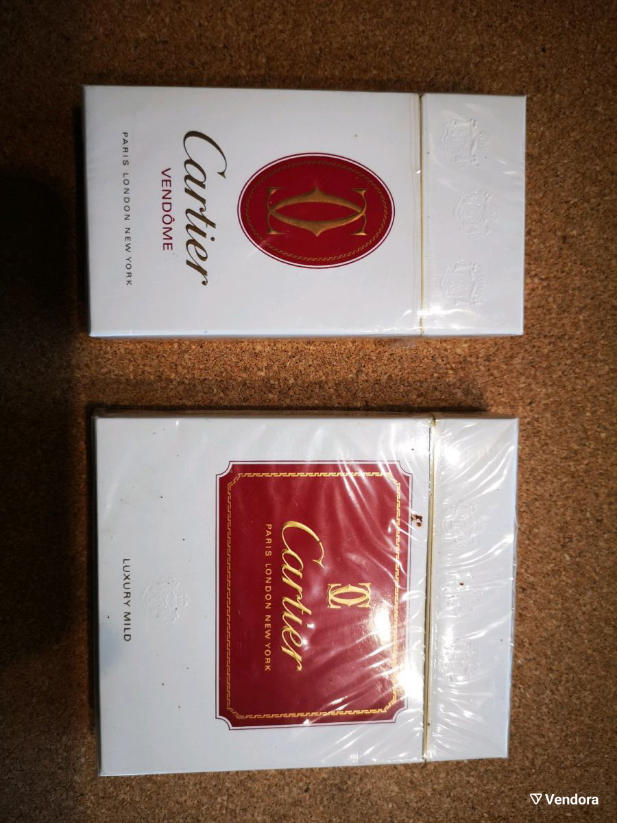 cartier vendome cigarettes Collectible Cartier and Cartier Vendome… - € 100,00