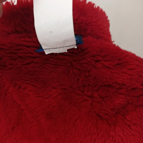 Kenzo women's coat red with floral motif like new, size S