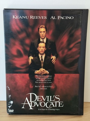Devil's Advocate DVD with Greek subtitles