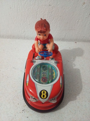Speed Star battery toy used, metal, 1960s-70s, Japanese