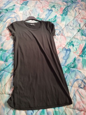 Hype women's black mako dress short sleeve size small like new